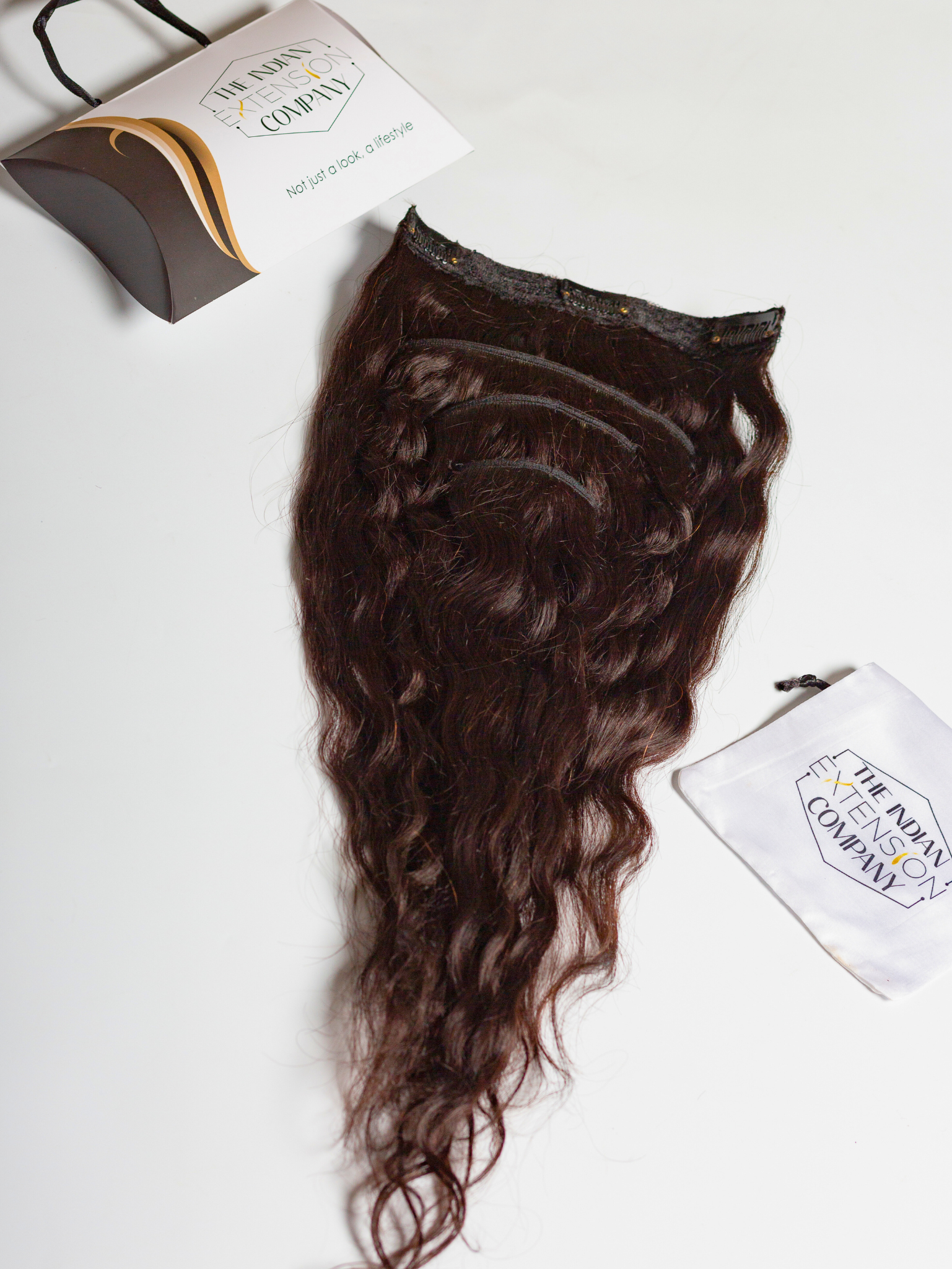 Curly 4 Clip In Set