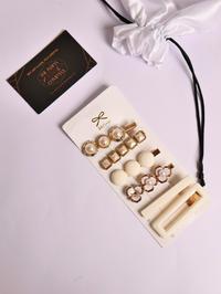 All White Pins