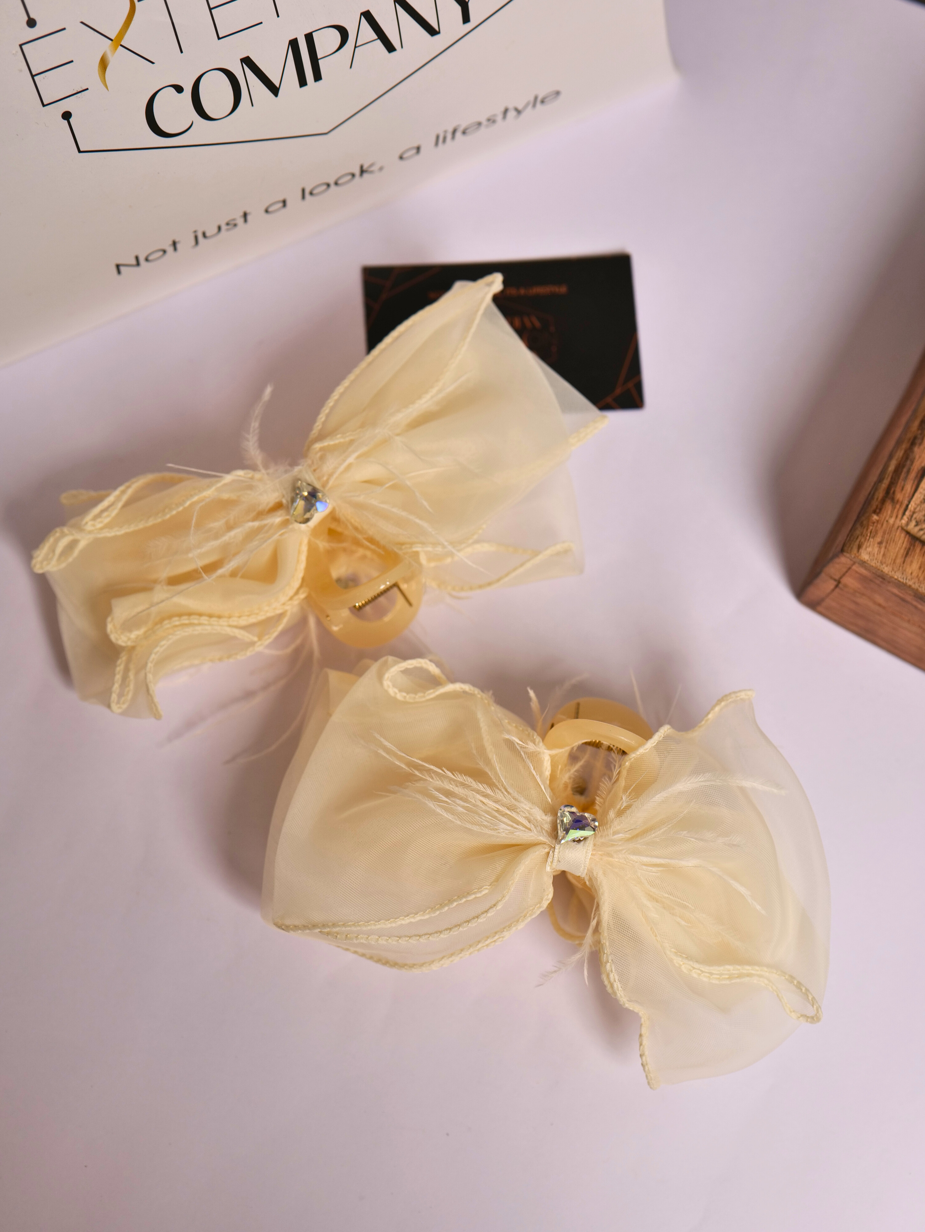 Diamond Organza Clutch