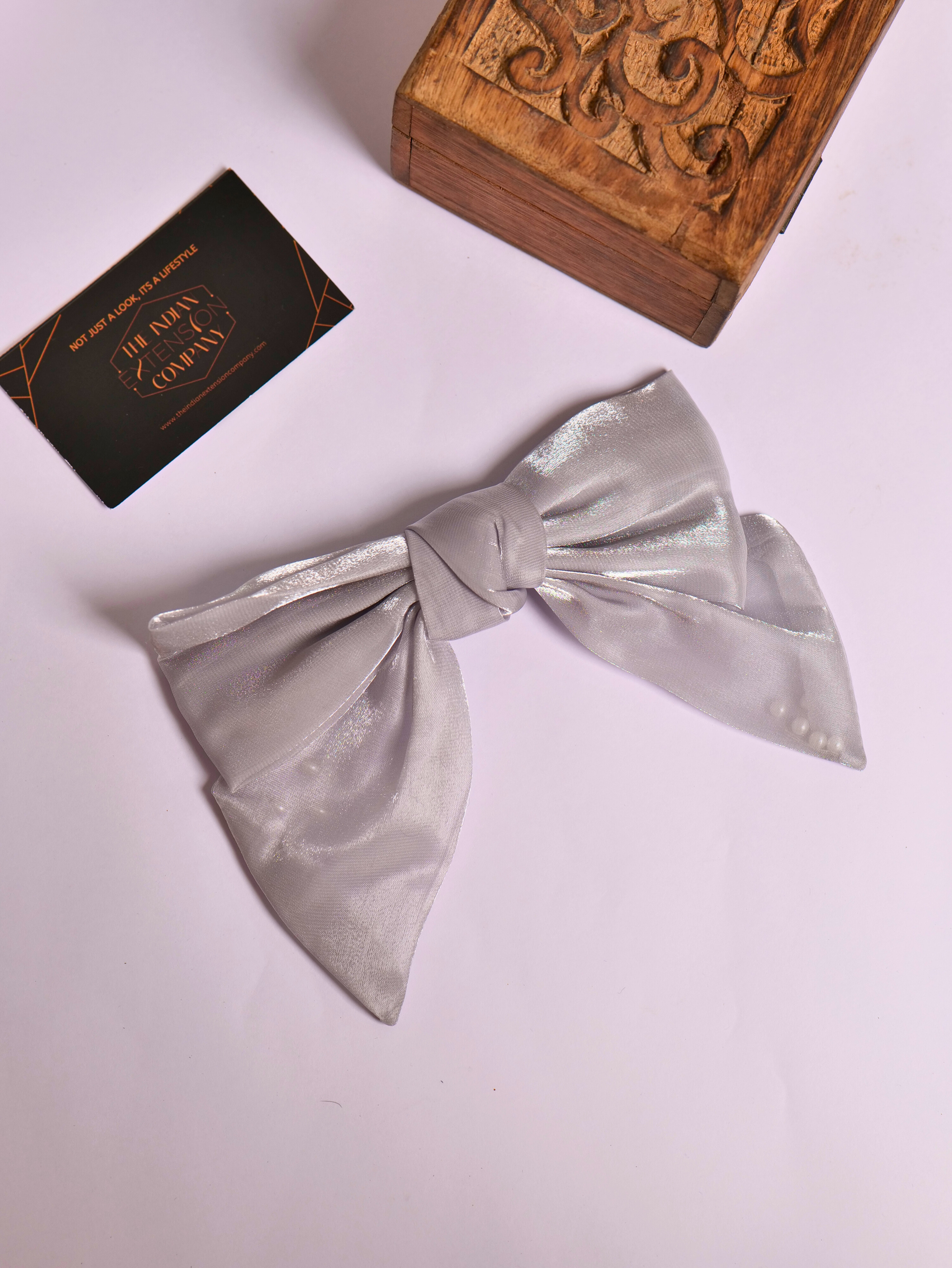 Pearl Glitter Bows