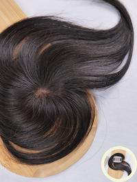 2×3” Silk Base Topper(Natural Black)