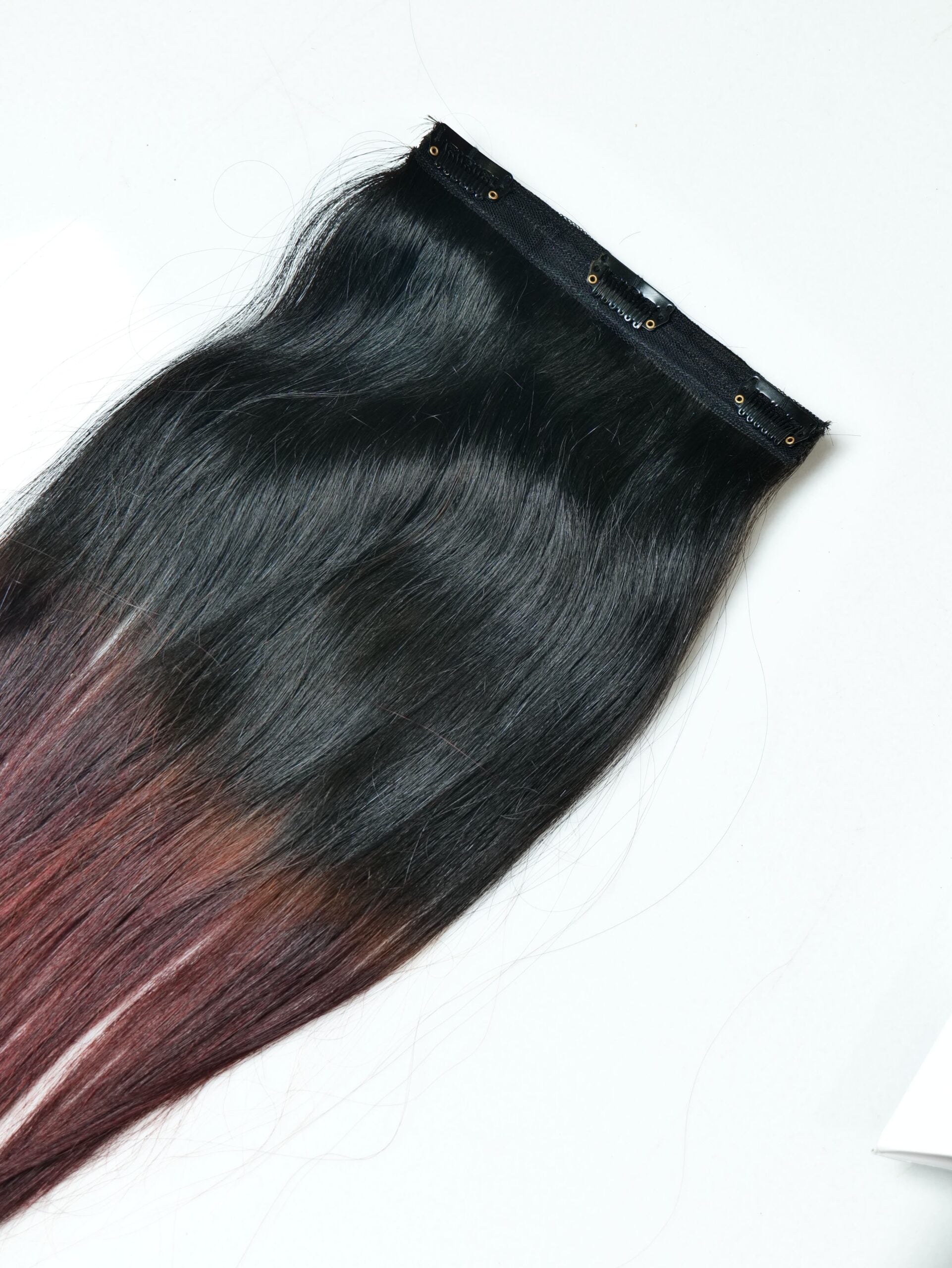 3 Clip In Set (Burgundy)