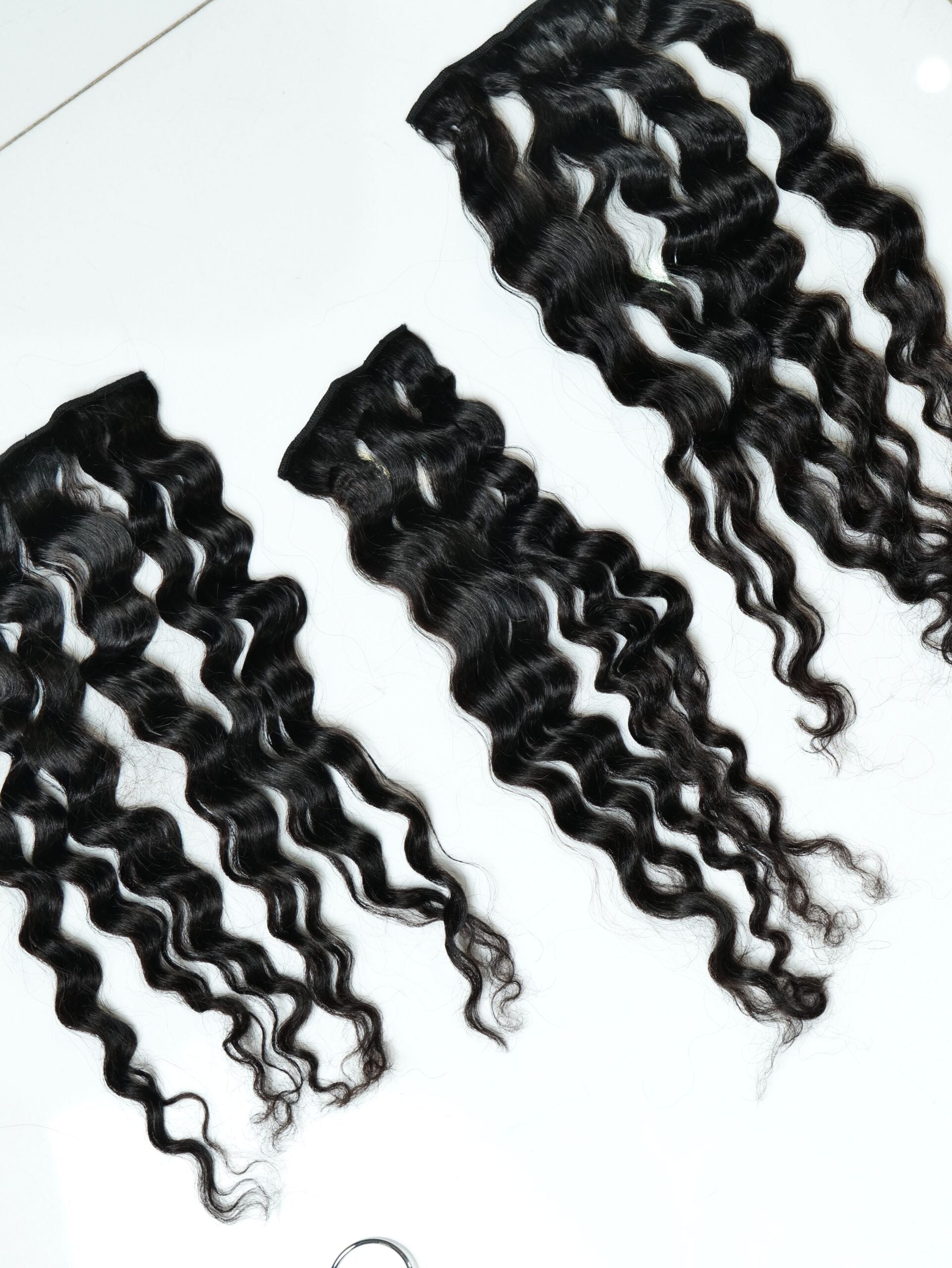 3 Clip In Set Curly
