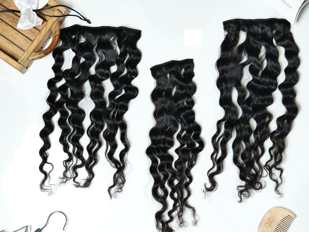 3 Clip In Set Curly