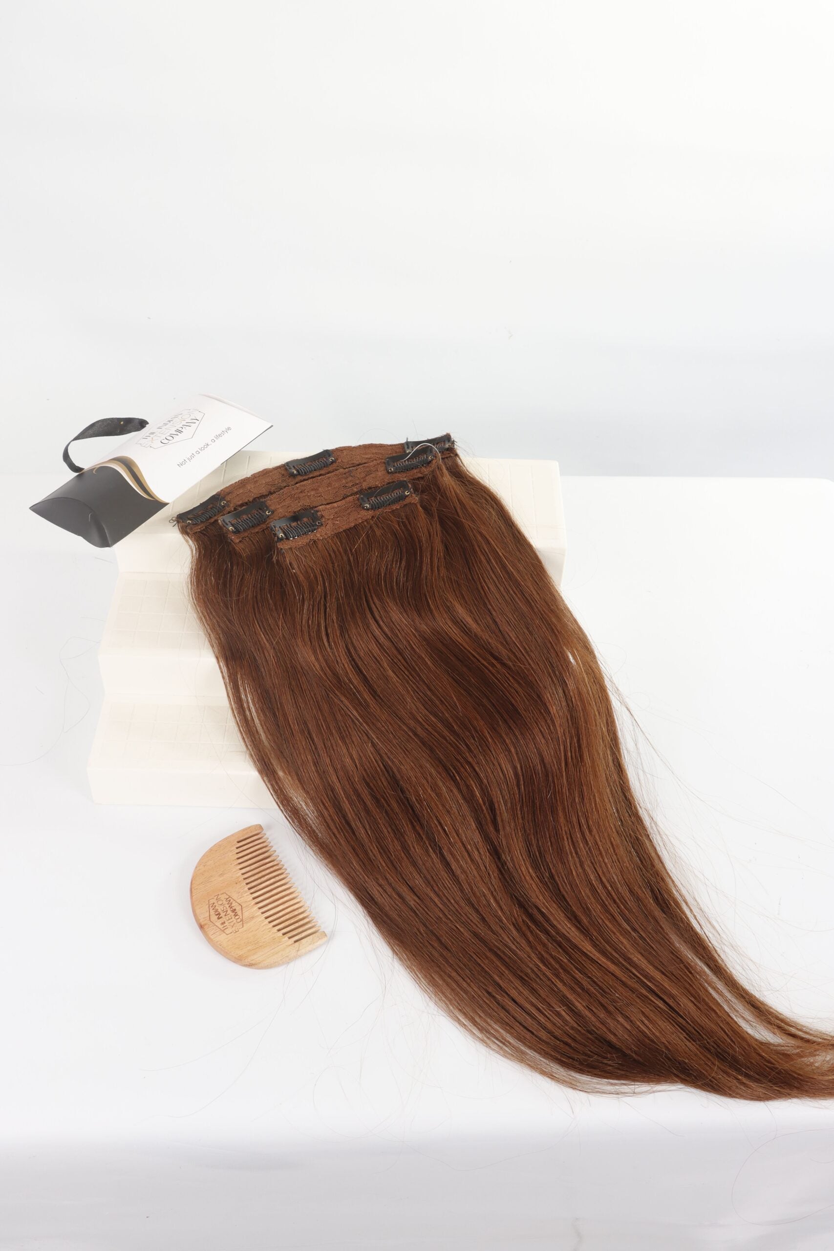3 Clip In Set (Light Brown)