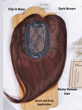 3x4" Silk Topper with Fringes