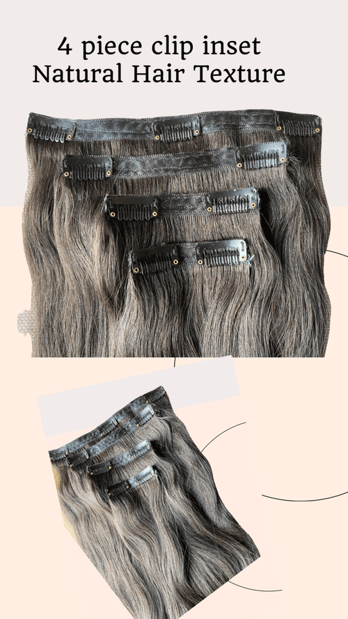 4 Clip In Set (Black)