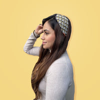 Black Pearl Embellished Hair Bands
