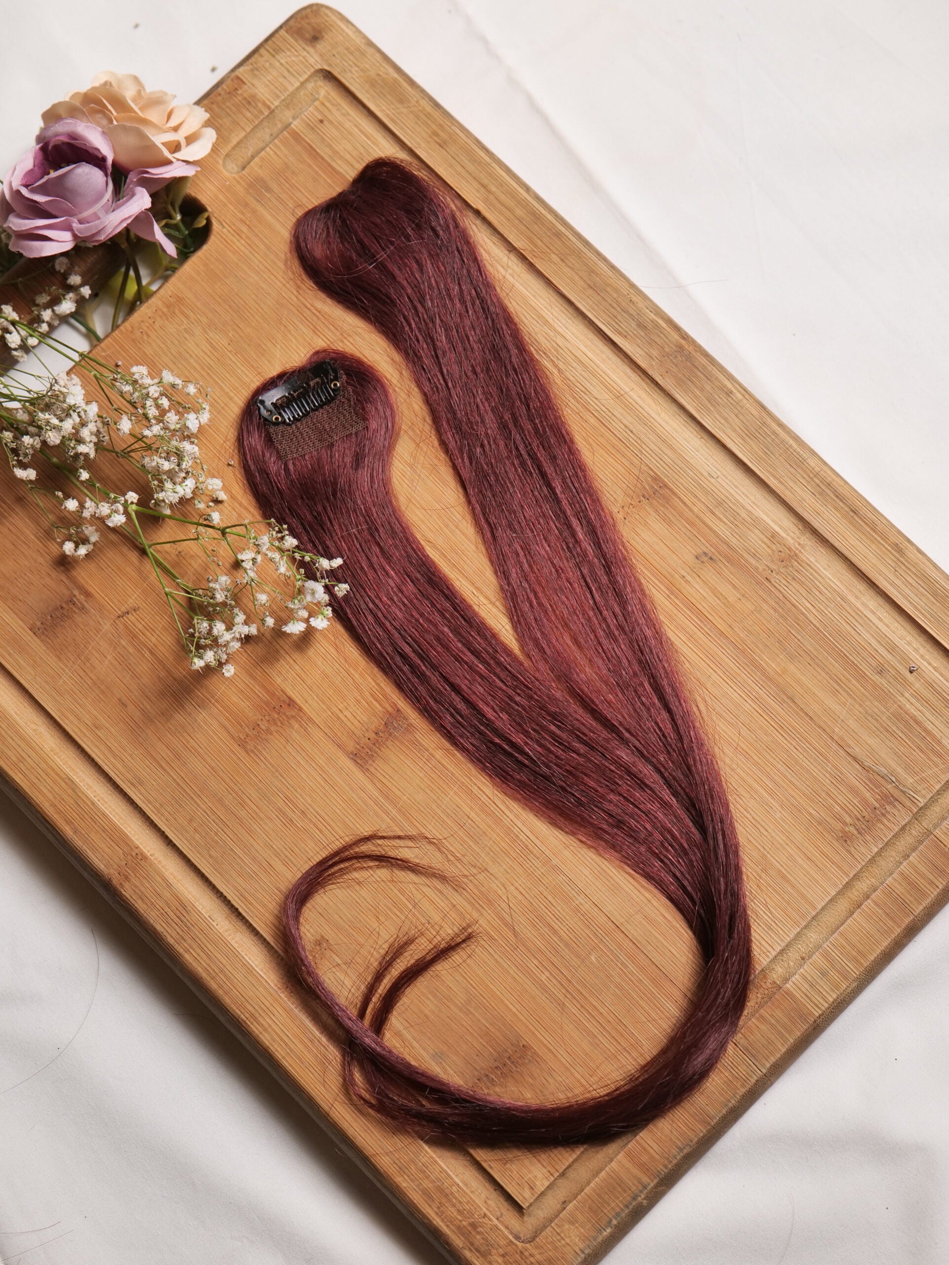 Burgundy Strand-Outs
