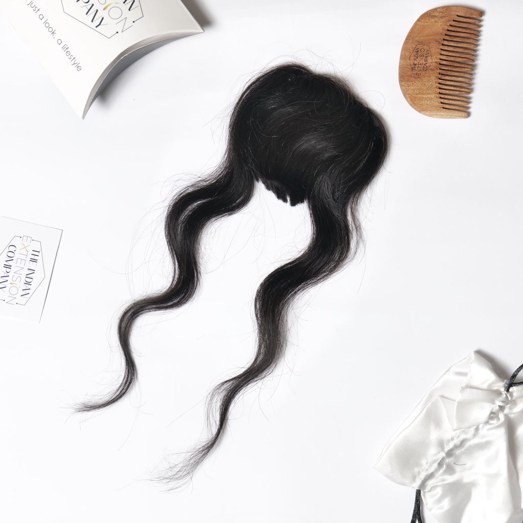 Fringes with Side Bangs (Natural Black)