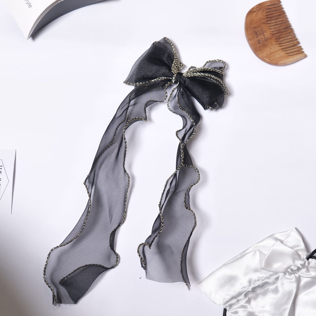 Golden Lined Organza Bows