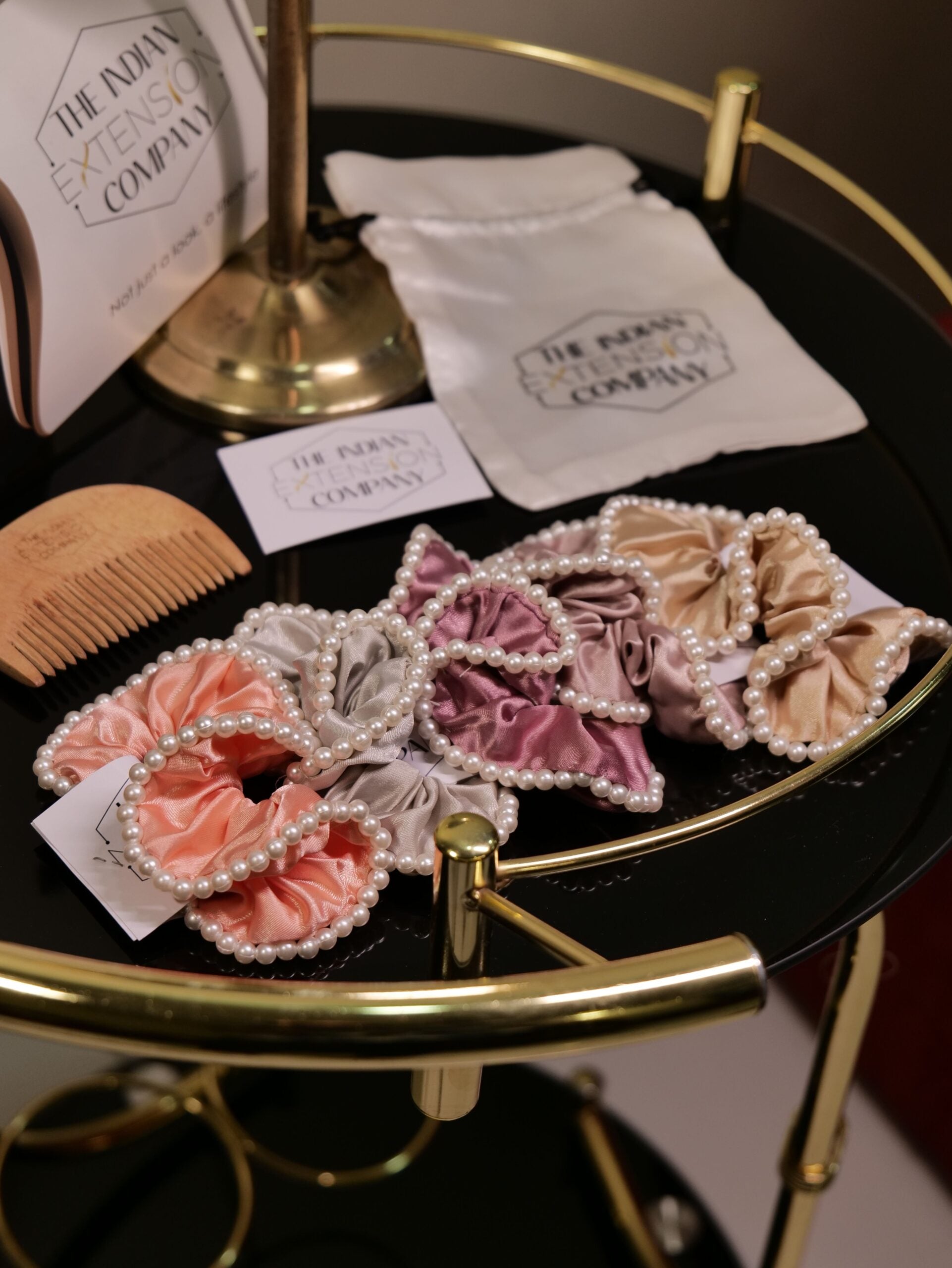 Pearl Scrunchies