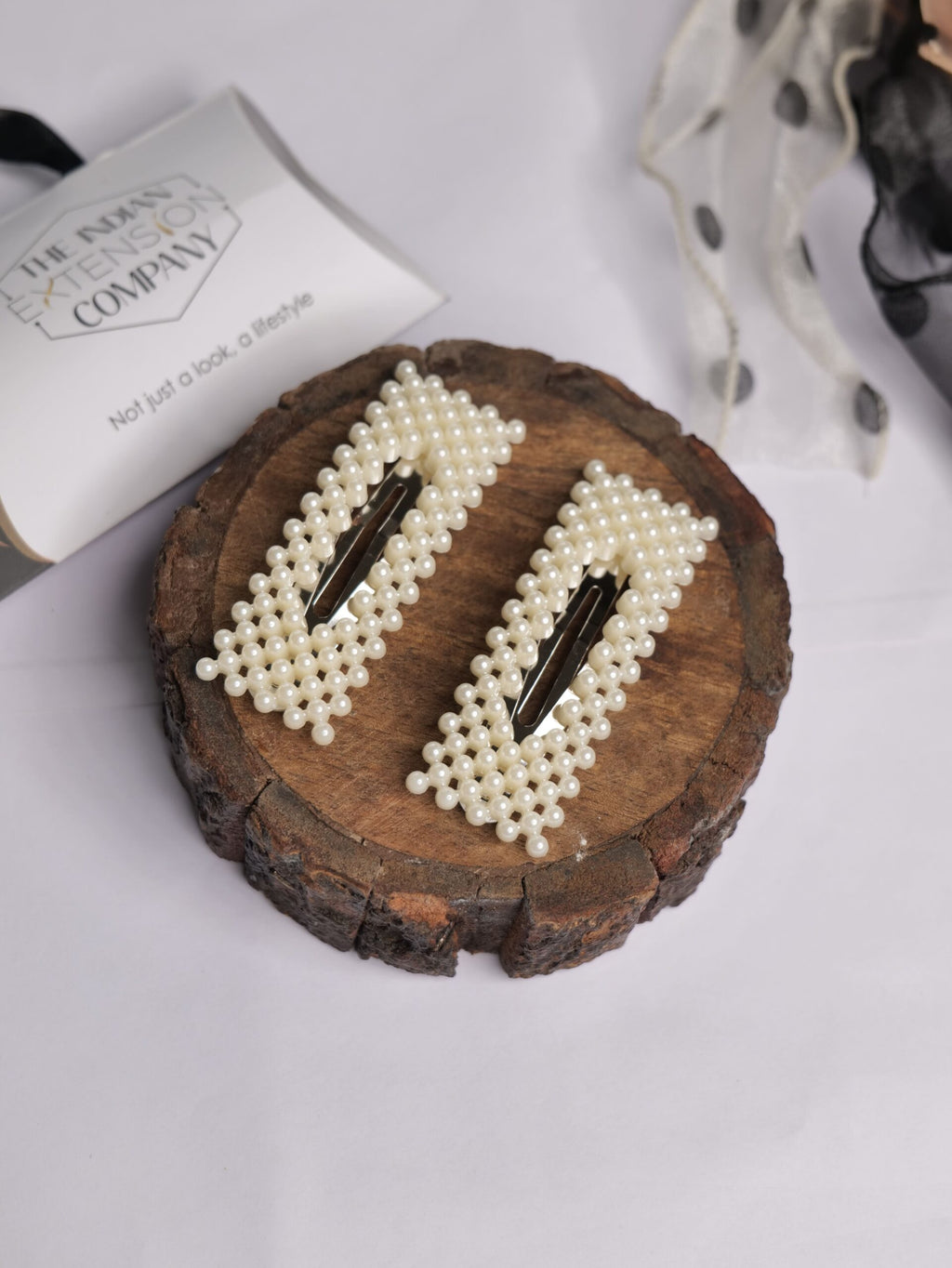 Rectangular Pearl Pins