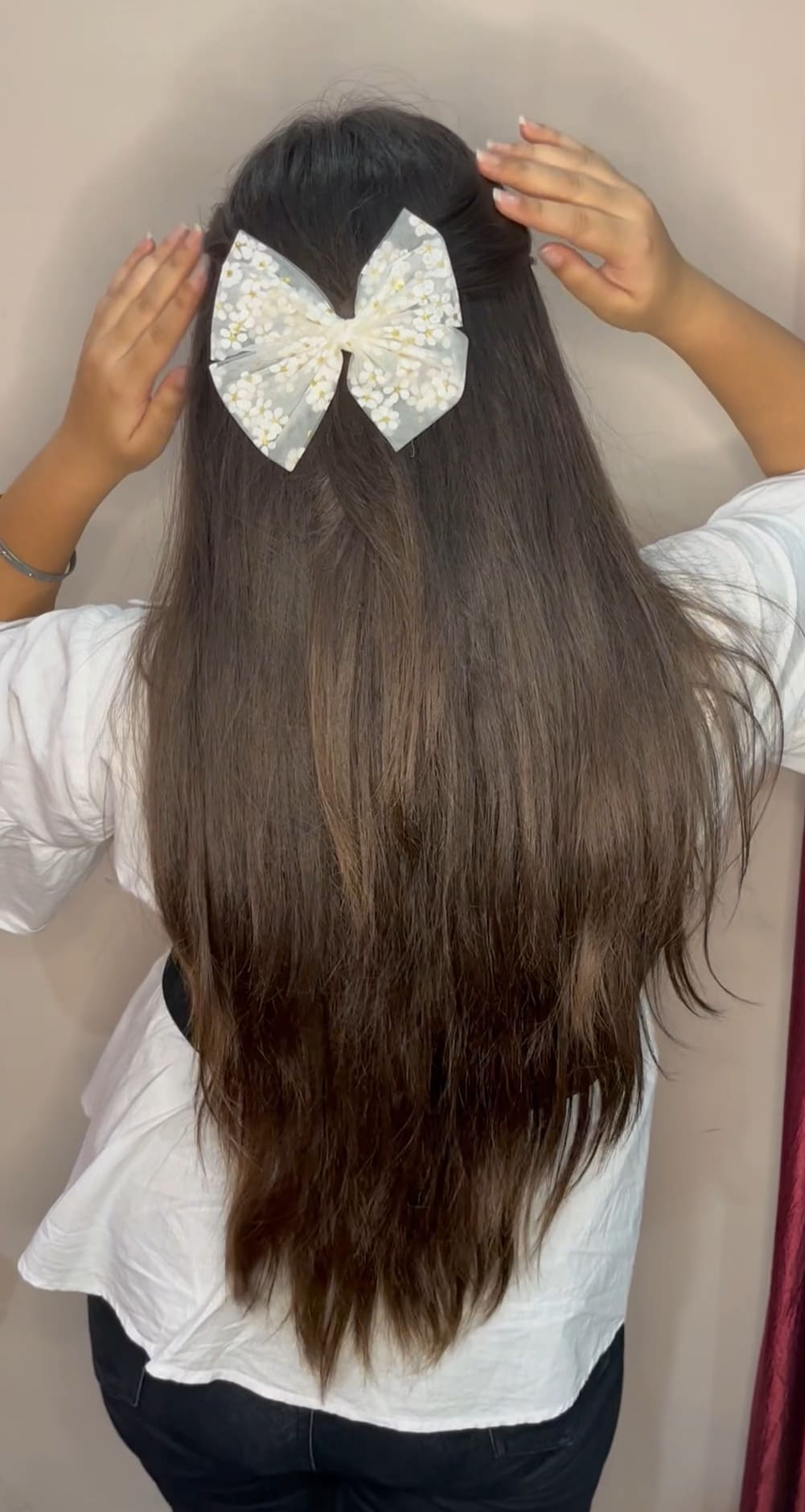 Small Daisy Organza Bows