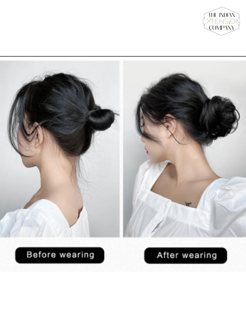 Straight Chignon