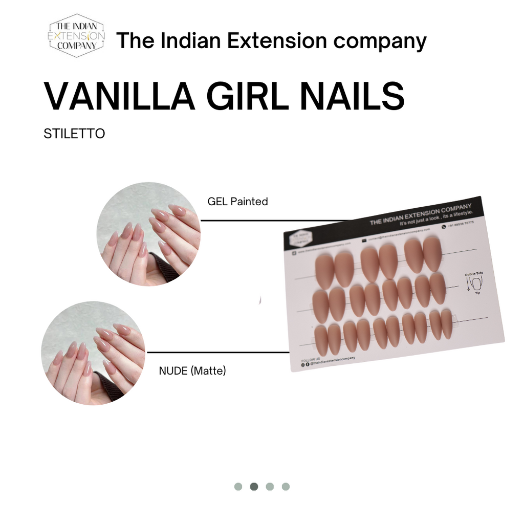 Vanilla Girl Nails