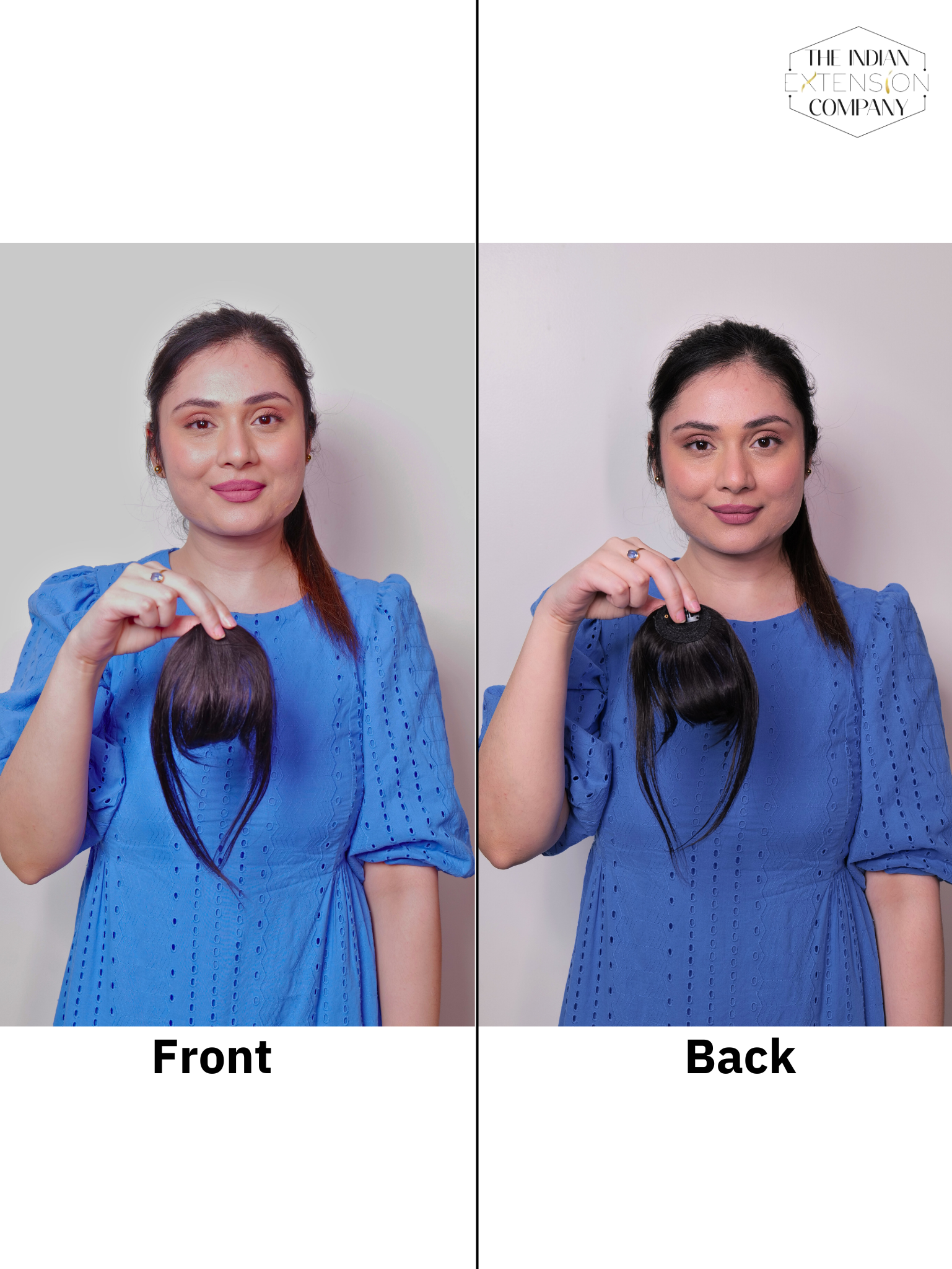 Fringes with Side Bangs (Dark Brown)