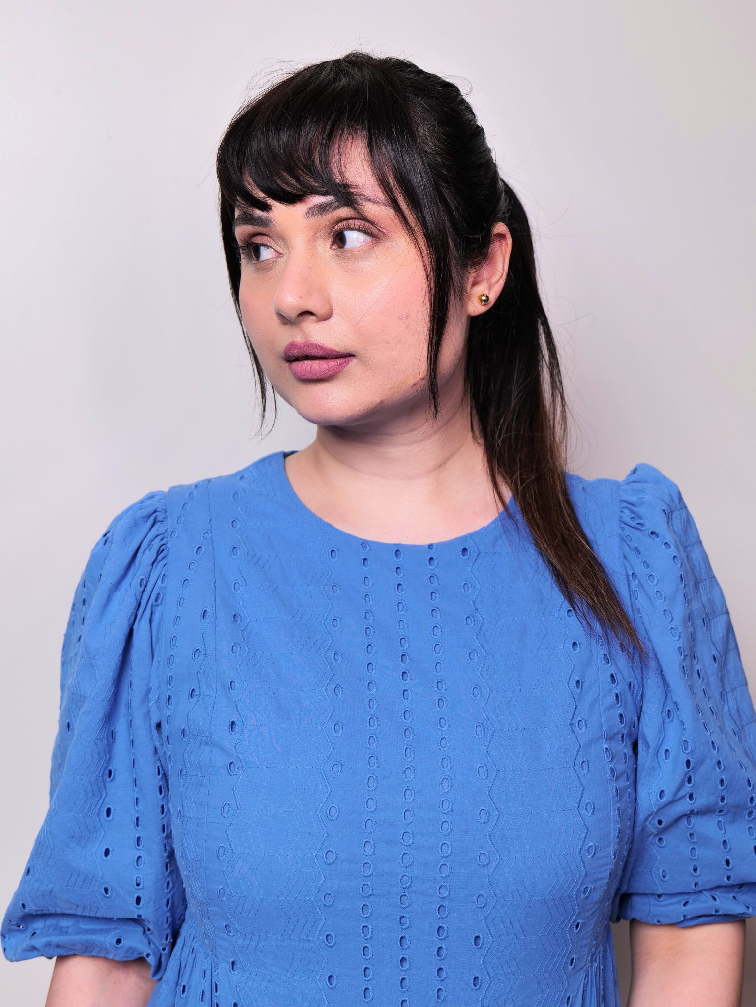 Fringes with Side Bangs (Black)