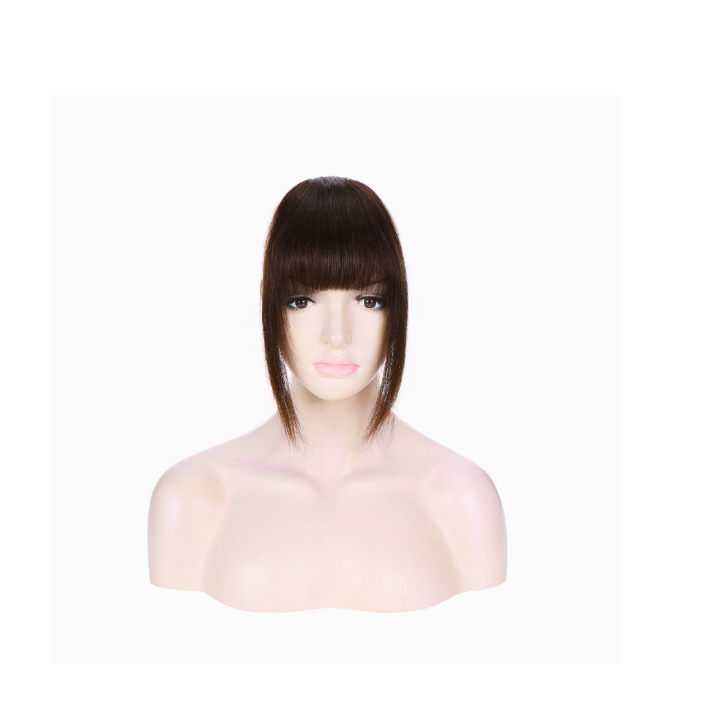 Fringes with Side Bangs (Dark Brown)