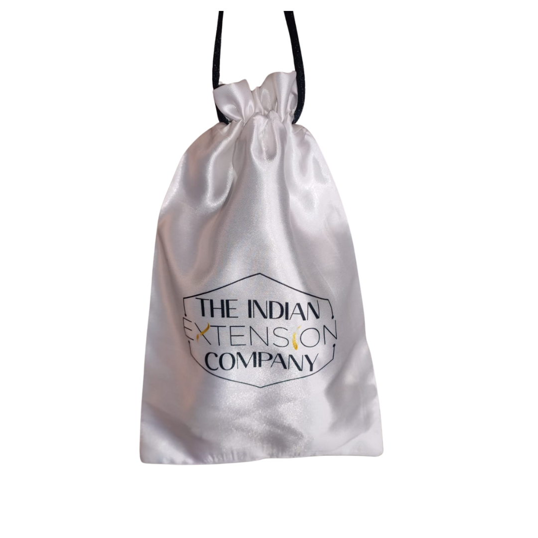 White Satin Pouches (Pack of 3)