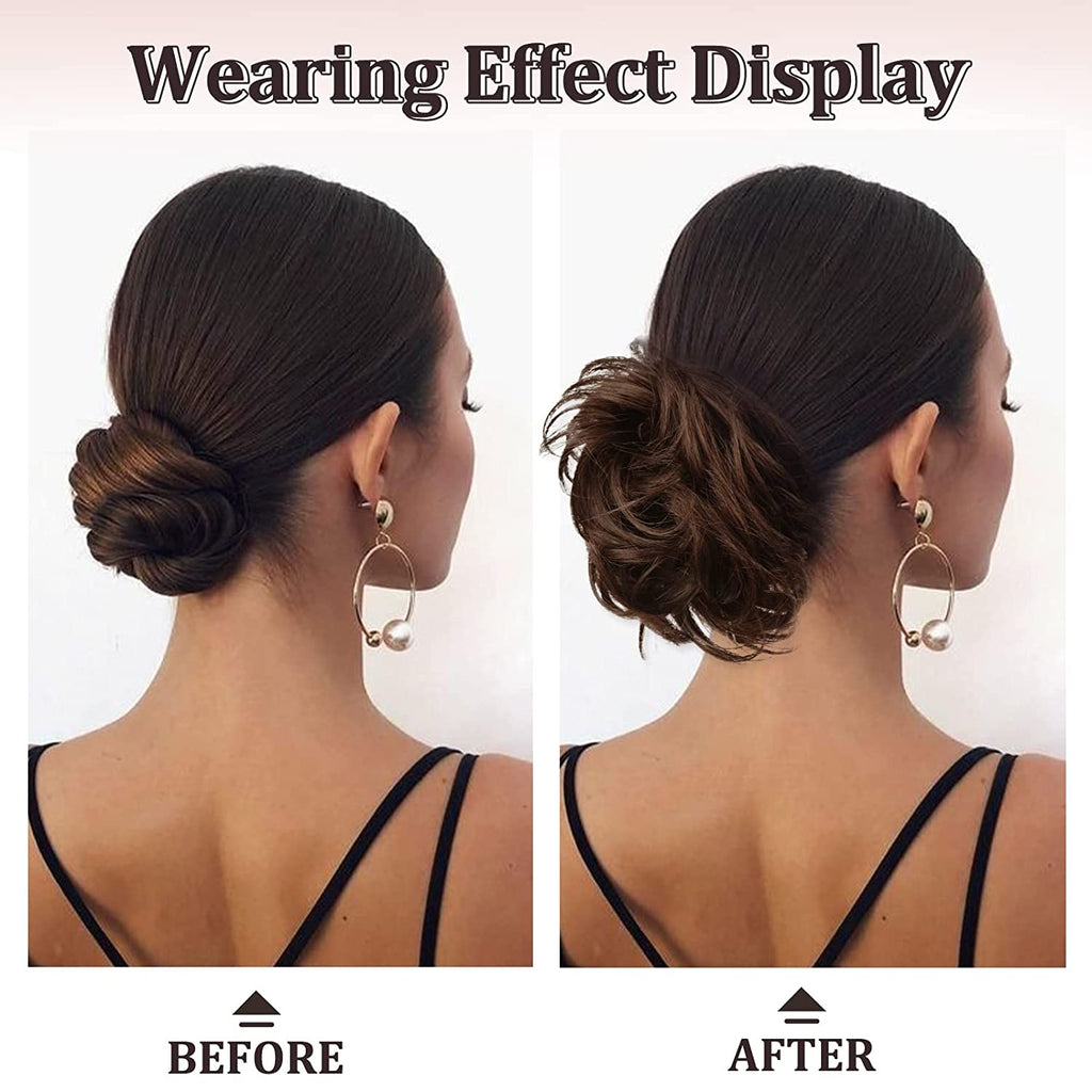 Messy Bun Scrunchies (Black)